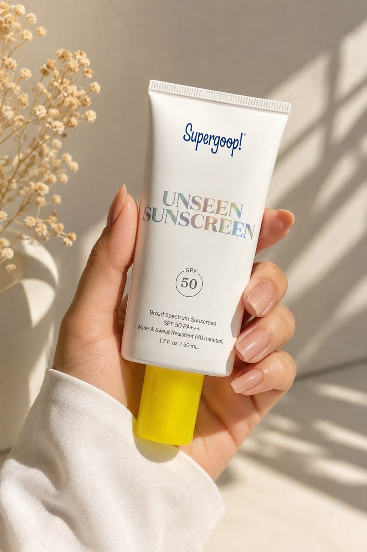 Unseen sunscreen
